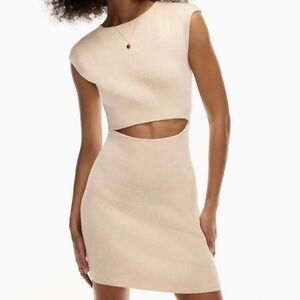 Wilfred Free cut-out knit dress